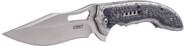 CRKT 5462 Fossil Black Compact Clip Point Folding Knife taittoveitsi - Image 2