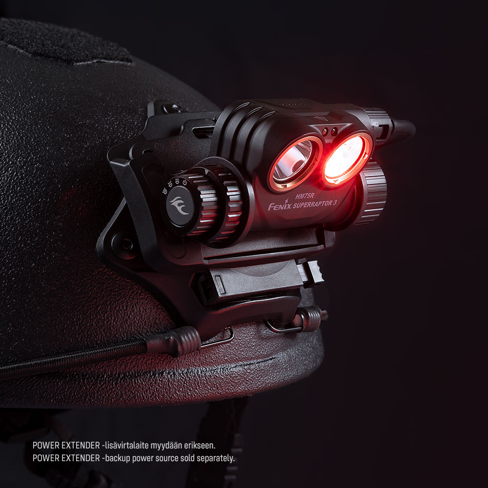 Kypärävalo NVG Fenix HM75R SUPERRAPTOR 3, 1600 lm - Image 13