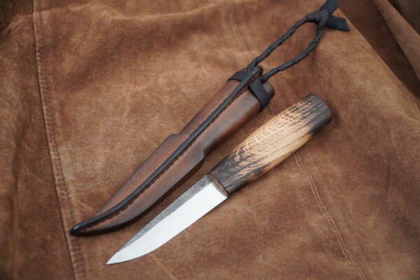 ML Custom Knives poltettu Tammipuukko - Image 6