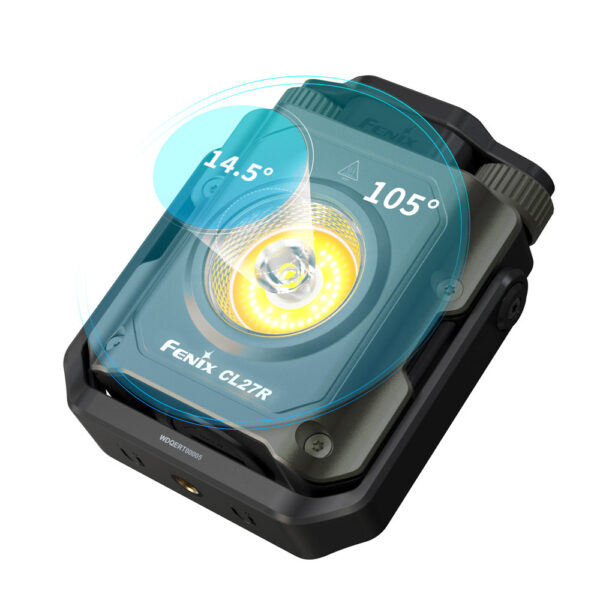 Fenix LED-lyhty / Valonheitin CL27R, 1600 lm - Image 4