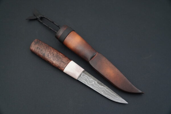 ML Custom Knives Damascuspuukko - Image 7