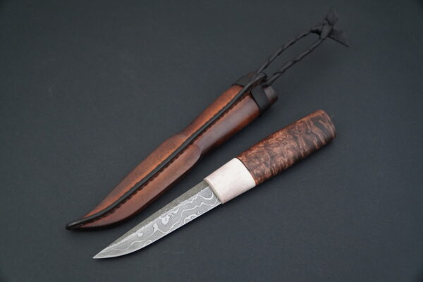 ML Custom Knives Damascuspuukko - Image 3