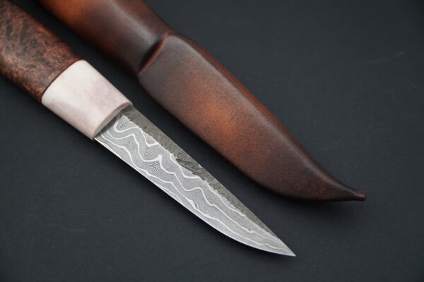 ML Custom Knives Damascuspuukko - Image 5