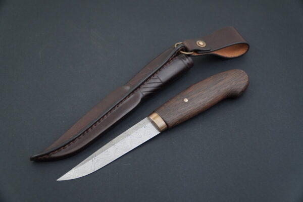 ML Custom Knives NIVA Damascuspuukko - Image 3