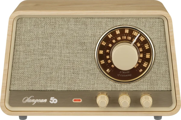 Sangean WR-101 Bluetooth Pöytäradio, vintage retro - Image 5