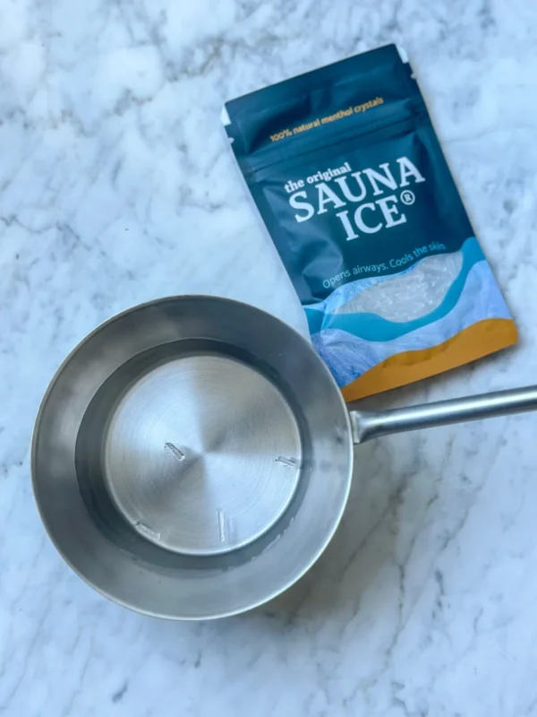 Sauna ICE Menthol 100% luonnolliset kiteet - Image 2