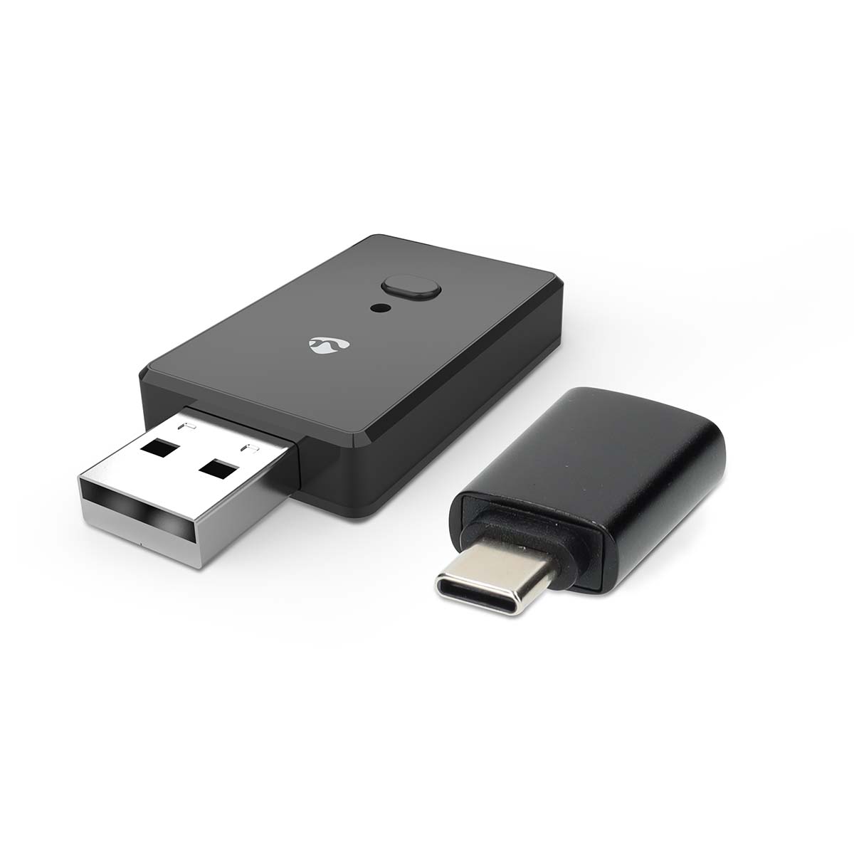 Langaton/Wireless Car Audio Adapter Android Auto / Apple Carplay | AAC / SBC | Black - Image 5