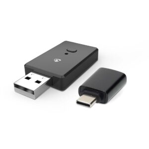 Langaton/Wireless Car Audio Adapter Android Auto / Apple Carplay | AAC / SBC | Black