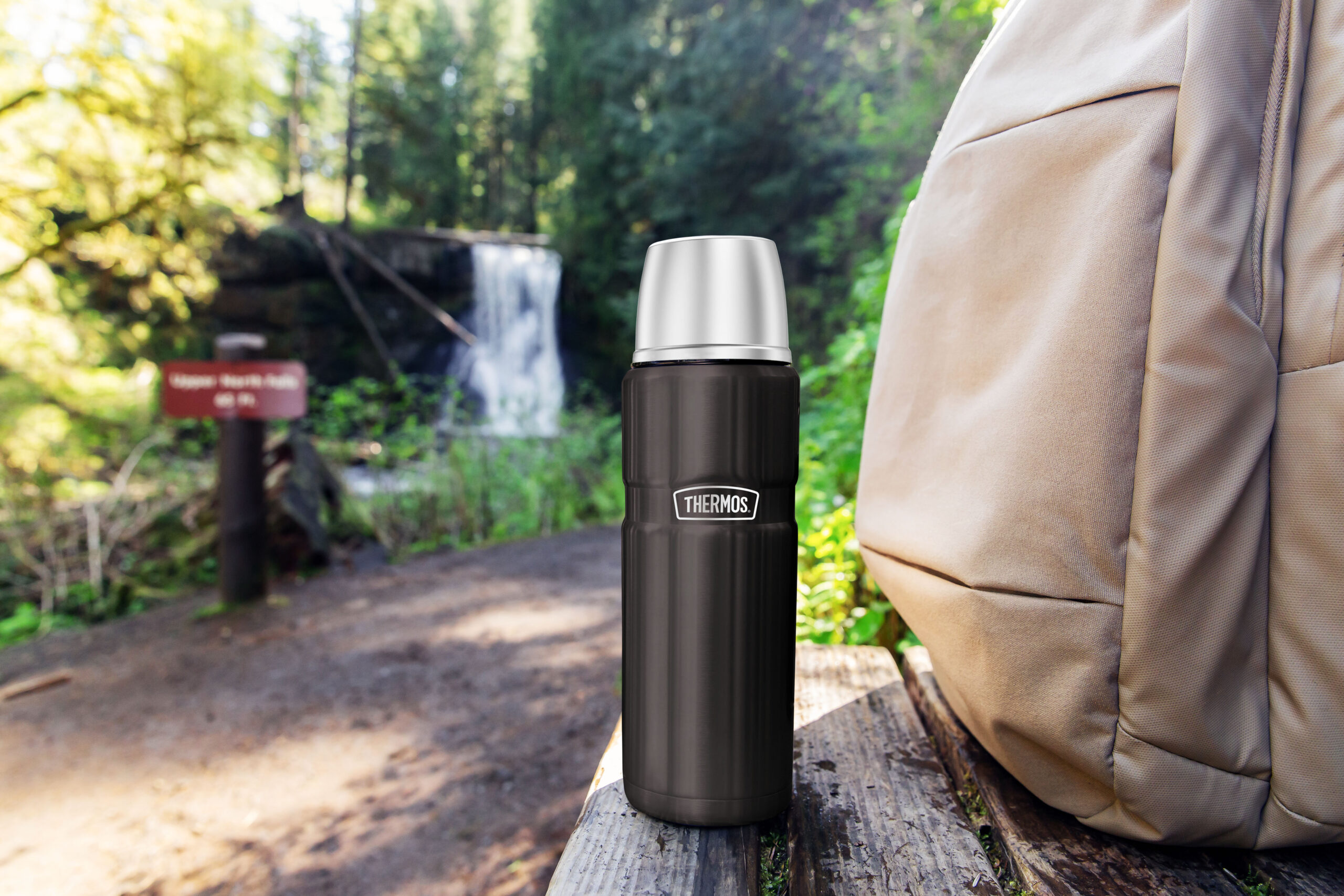 Thermos Stainless King 1,2 l musta - Image 2