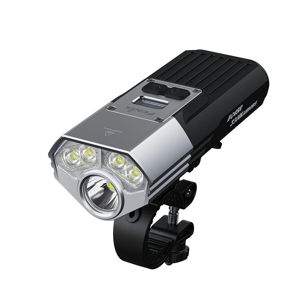 Pyöränvalo Fenix BC45R, 3300 lm x LAKEN vesipullo - Image 2